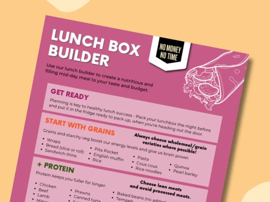 Lunch Box Builder