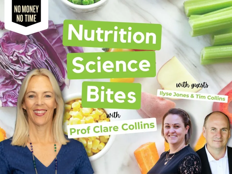 Nutrition Science Bites with Prof Clare Collins and Guests Ilyse Jones and Tim Collins - The Nutrition Science Bites Backstory with Ilyse Jones! Plus where the #NSB music came from with Tim Collins