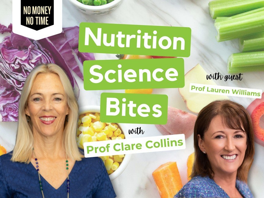 Nutrition Science Bites with Prof Clare Collins and Guest Prof Lauren Williams - Does nutrition matter during menopause?