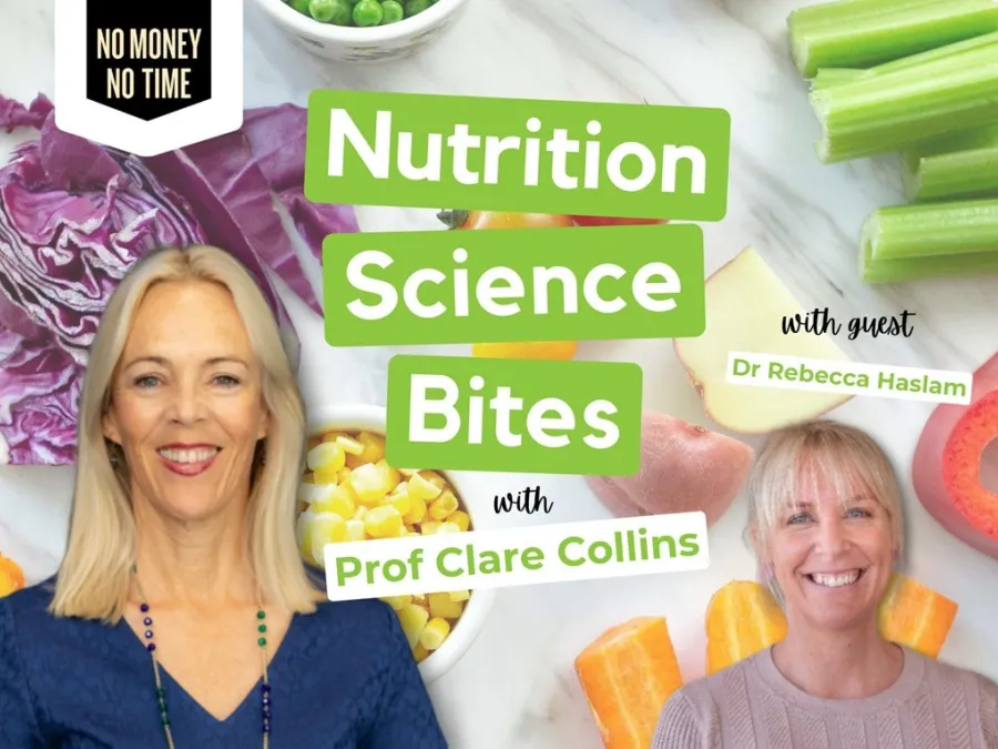 Nutrition Science Bites with Prof Clare Collins and Guest Dr Rebecca Haslam - Food matters for sports performance!