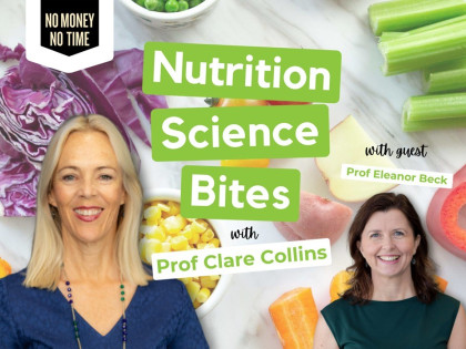 Nutrition Science Bites with Prof Clare Collins and Guest Prof Eleanor Beck - Wholegrains? Should you eat or avoid them?