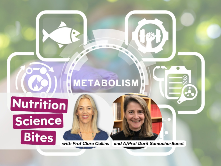 What's the difference between your metabolism and metabolic rate? ...and can you change it?  with A/Prof Dorit Samocha-Bonet