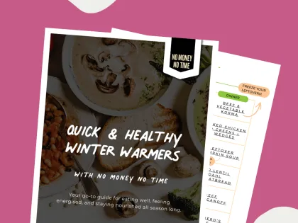 Winter Meal Plan Pack