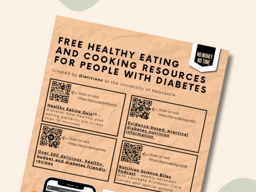 Healthy Eating and Cooking Resources for People with Diabetes