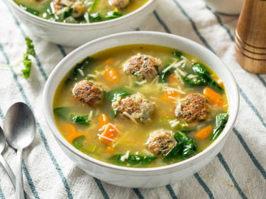 Sam’s Italian Meatball and Vegetable Soup