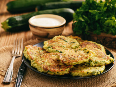 Corn & Zucchini Fritters