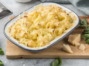 Easy Cauliflower Cheese