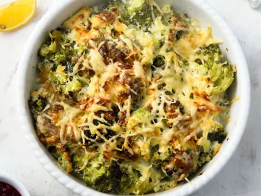 Lactose Free Brocc-Cauli and Cheese