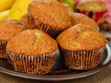 Banana, Carrot & Zucchini Muffins