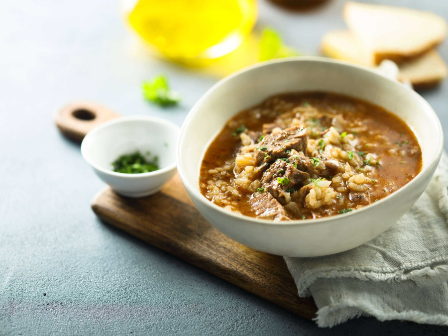 Lamb, Barley & Bean Soup