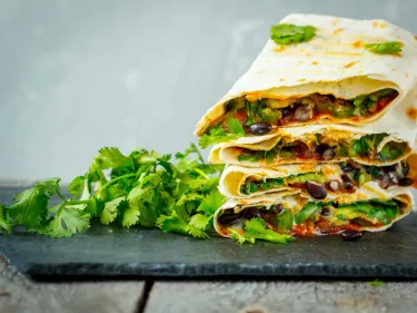 Toasted Bean & Cheese Tortilla