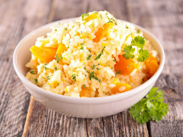 Easy Microwave Vegetable Risotto