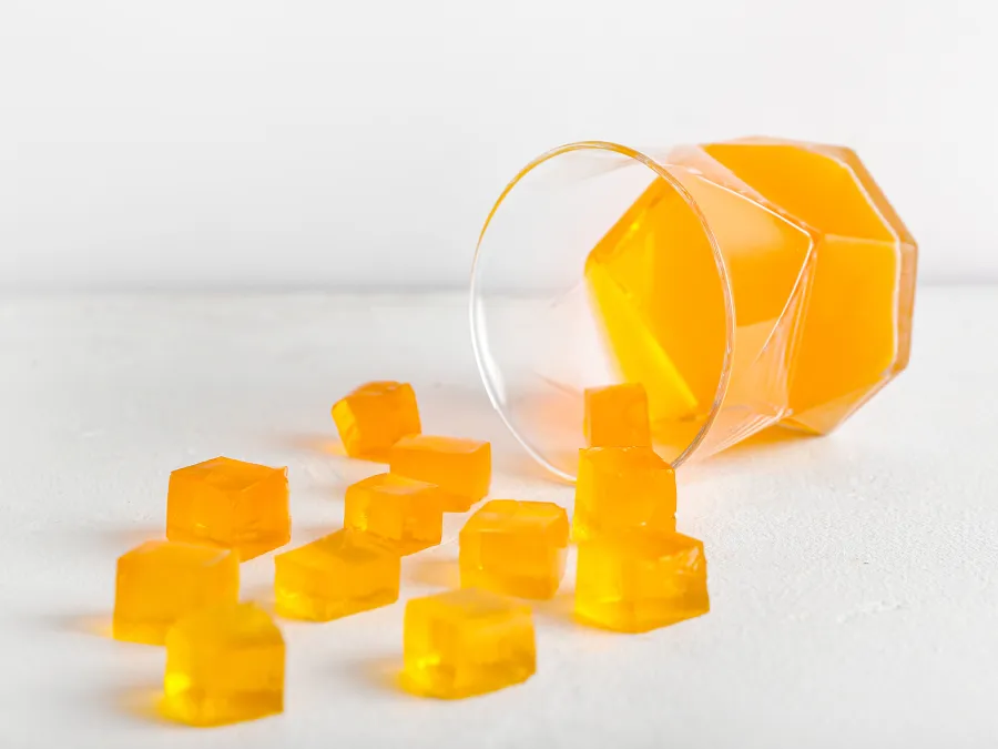 Fruit Jelly Cubes