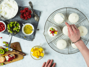 Summer Fruit Pavlova Grazing Platter