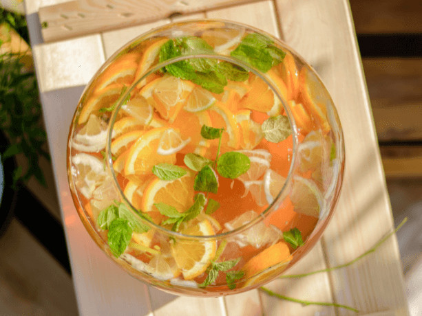 Clare's Ginger and Pineapple Punch