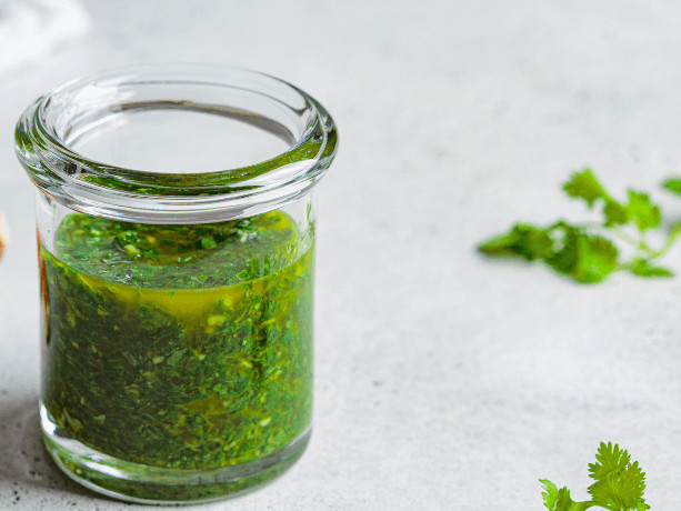 Lime, coriander and ginger marinade