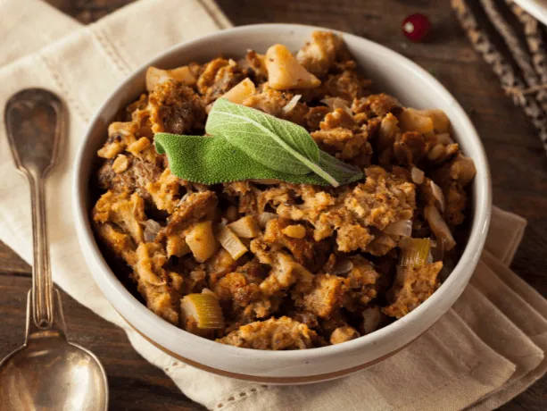 Vegetarian Christmas Stuffing