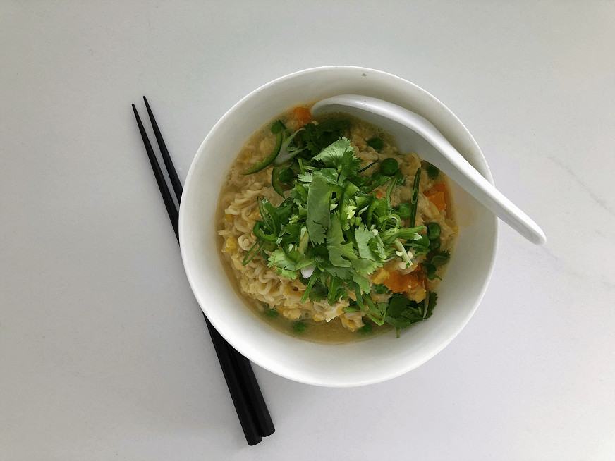 2-minute noodle soup