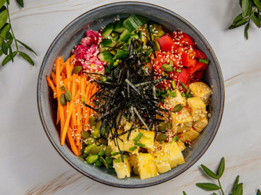 Shelley’s Marinated Tofu Poke Bowl