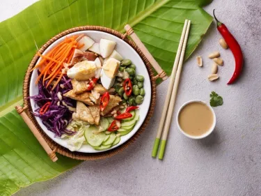 Terri-Lynne’s Easy-Peasy Gado Gado  (Indonesian Salad)