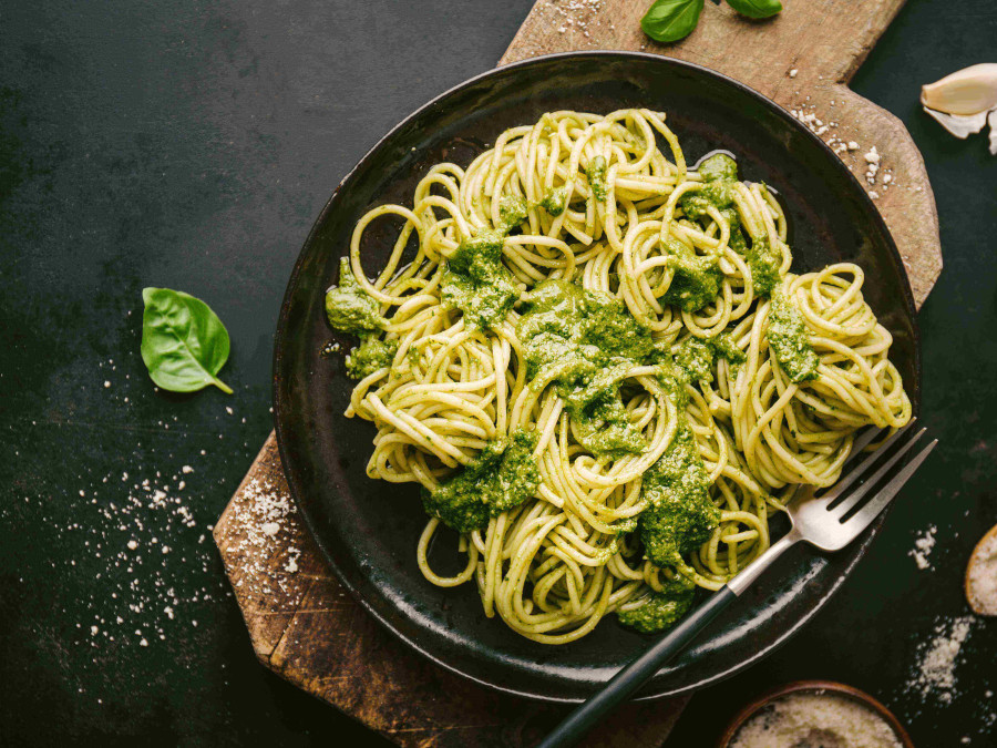 Nina’s Super Green Pasta