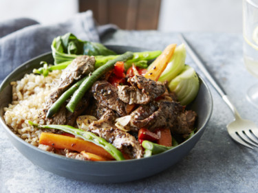 Alan’s Garlic, Lime and Black Pepper Beef Stir-fry