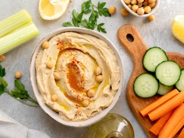 Double Batch Healthy Hummus
