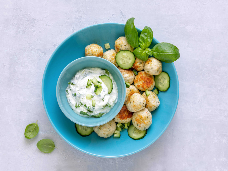 Spinach and Feta Meatballs