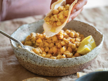 Sue's Warmed Chickpeas