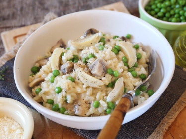Creamy One Pot Mushroom and Leek Risoni