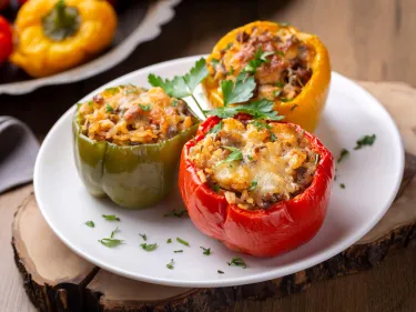 Allison's Stuffed Capsicums