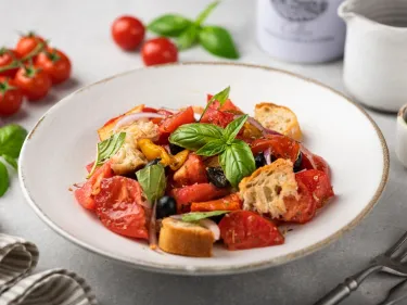 Single Serve Panzanella Salad