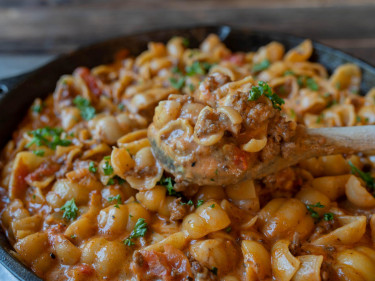 Bec's family mince dish