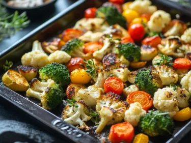 Sam's veggie roast dinner