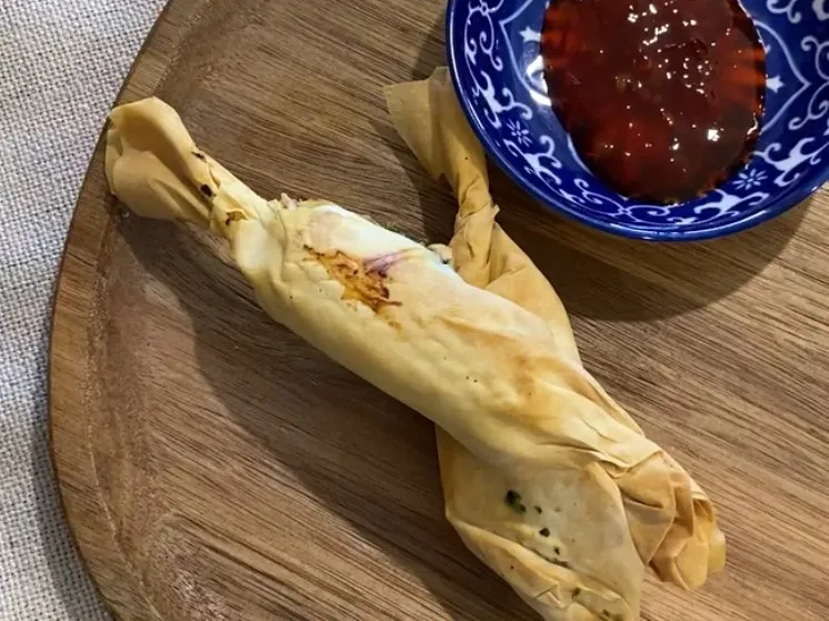 Spinach and Feta Christmas Bonbons