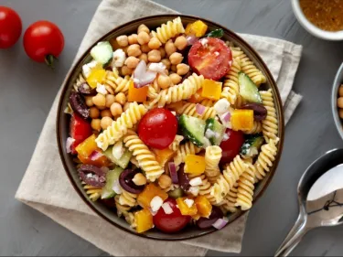 Greek Style Pasta Salad
