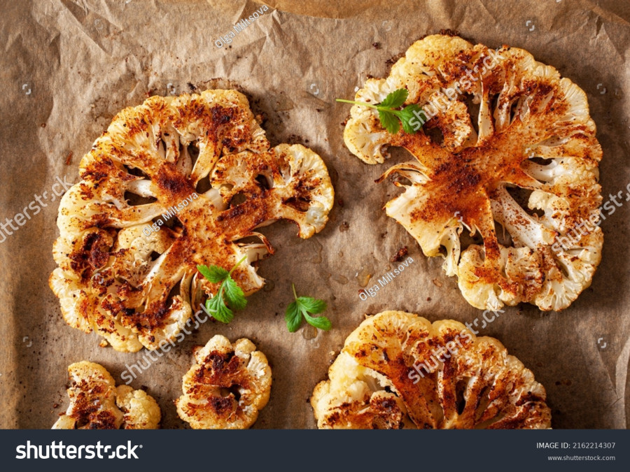 Kerith's Miso Maple Cauliflower Steaks