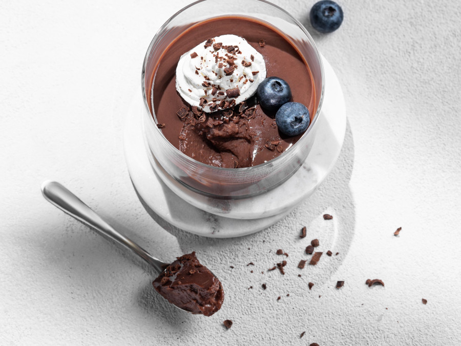 Creamy Chocolate Yogurt Pudding