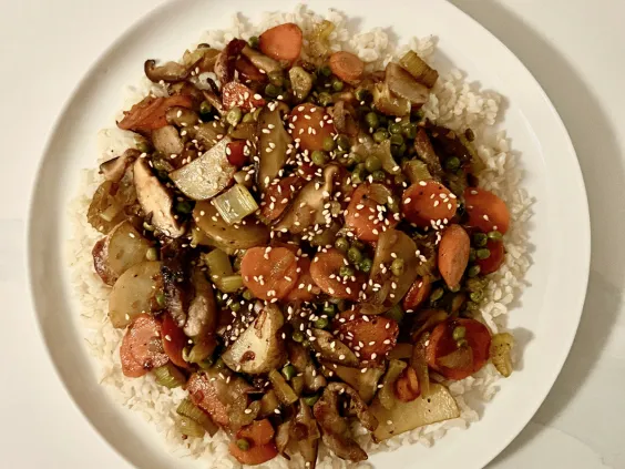 NiMe-Style Pork Stir Fry