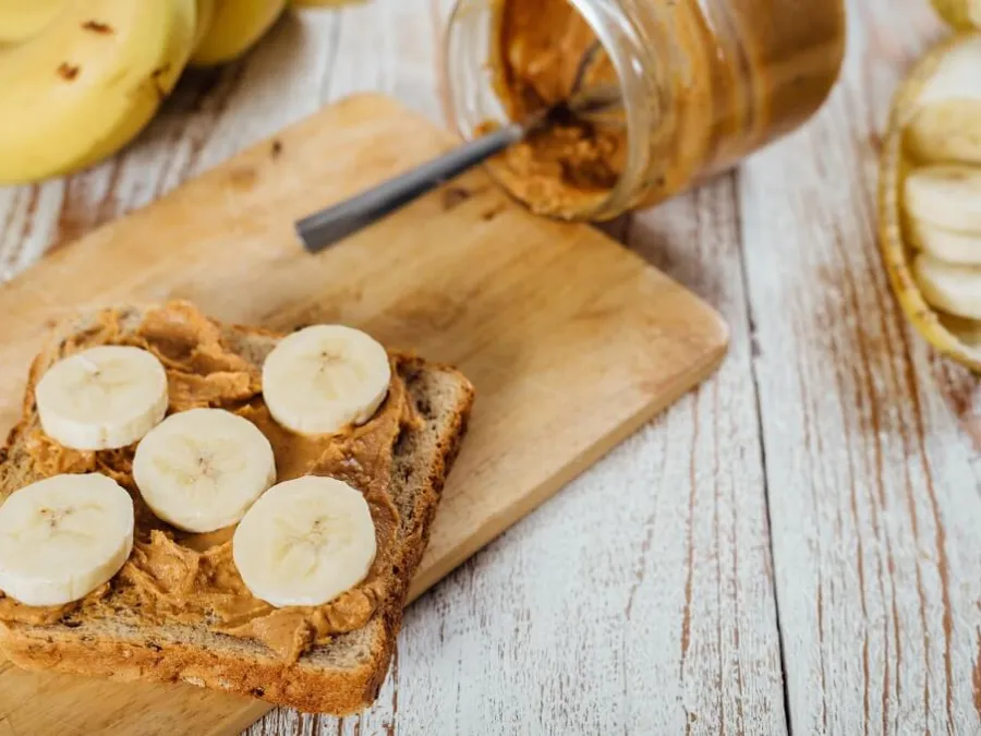 Peanut Butter & Banana On Toast