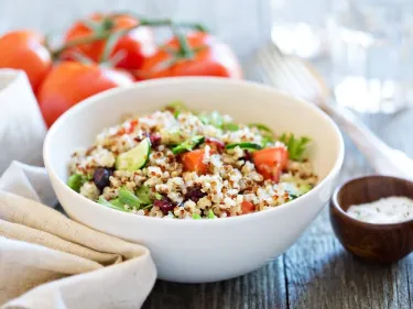 Quinoa and Lentil Salad