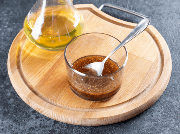 Soy, sesame and garlic marinade