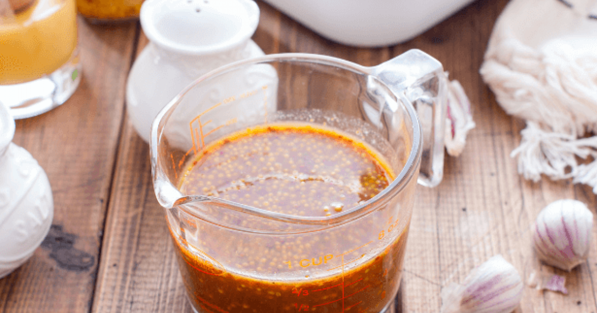 Healthy Red Wine Vinegar Marinade Recipe | No Money No Time