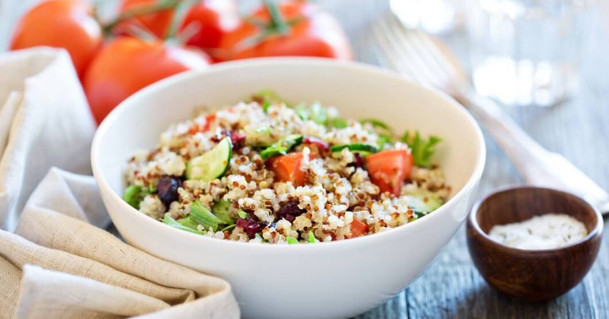 Healthy Quinoa and Lentil Salad Recipe | No Money No Time
