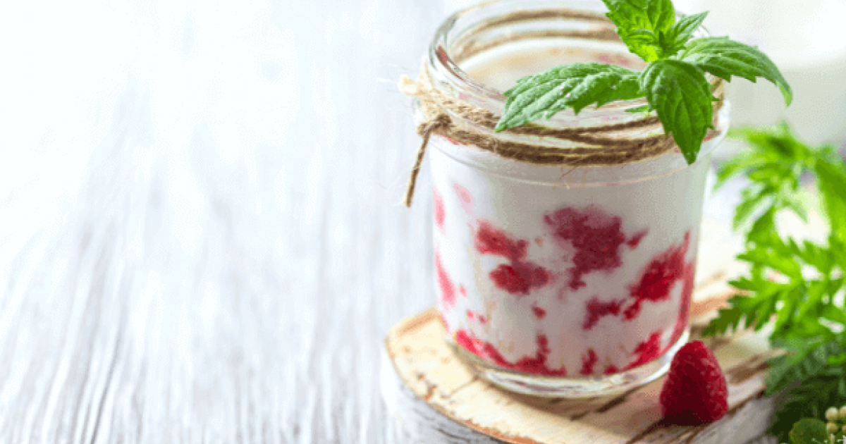 Healthy Berry & Basil Frozen Yoghurt Recipe No Money No Time