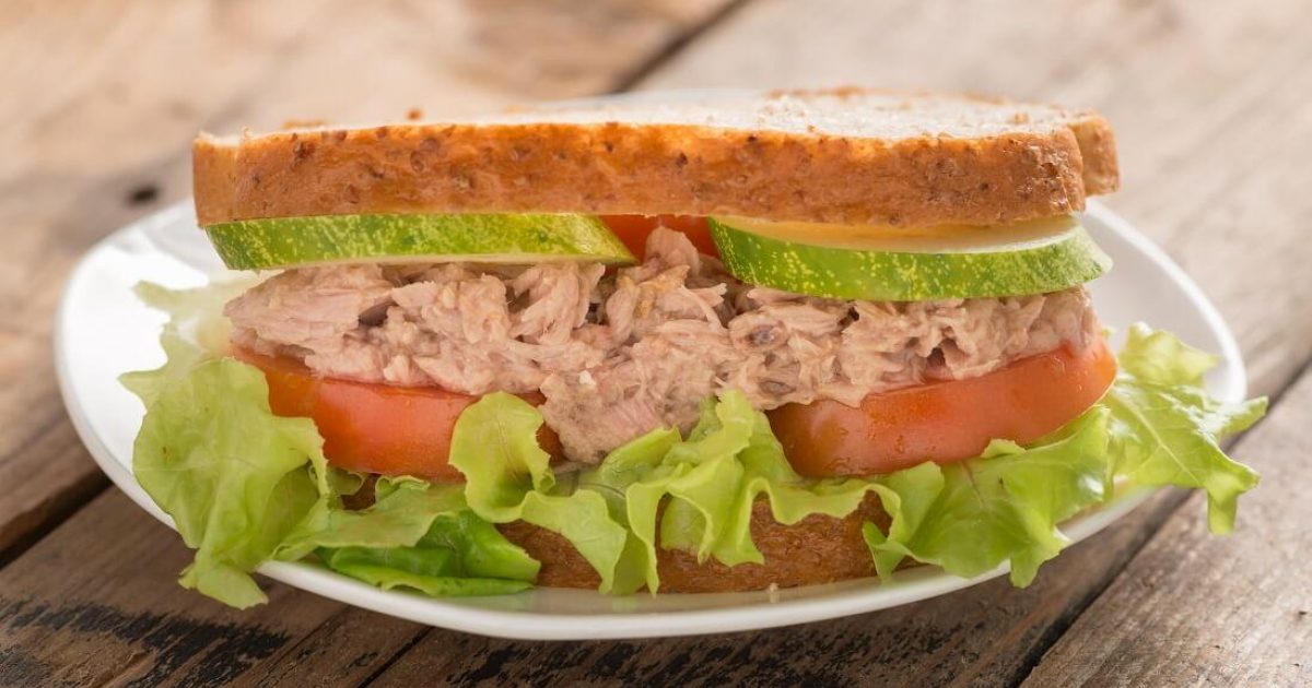 Healthy Tuna & Salad Sandwich Recipe | No Money No Time