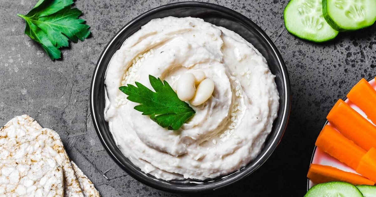 Healthy Creamy white bean dip Recipe | No Money No Time