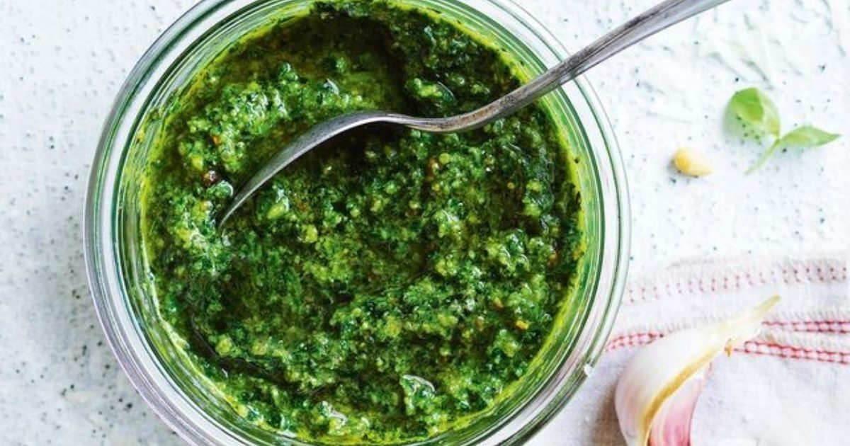 Healthy Basil Pesto Recipe No Money No Time
