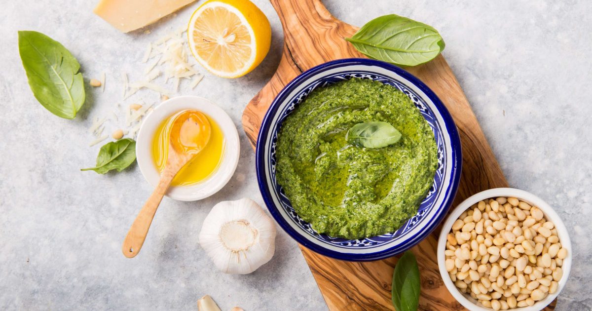 Healthy Basil Pesto Recipe No Money No Time