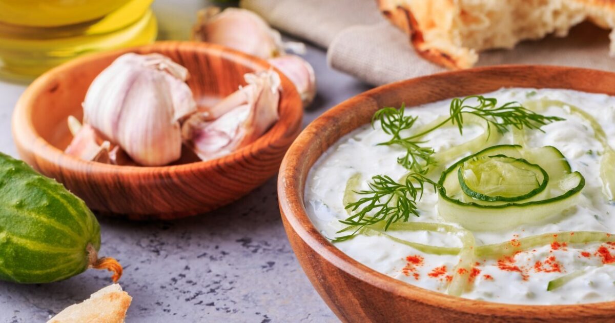 Healthy Greek Tzatziki Recipe | No Money No Time